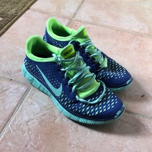 Colorful Nike sneakers